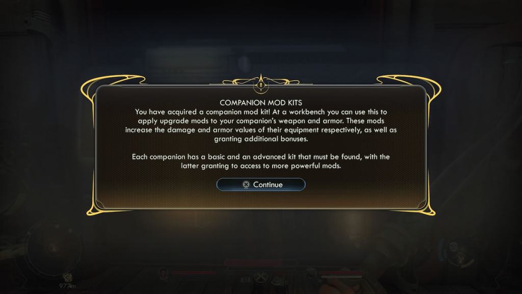 Companion Mod Kits in The Outer Worlds 2
